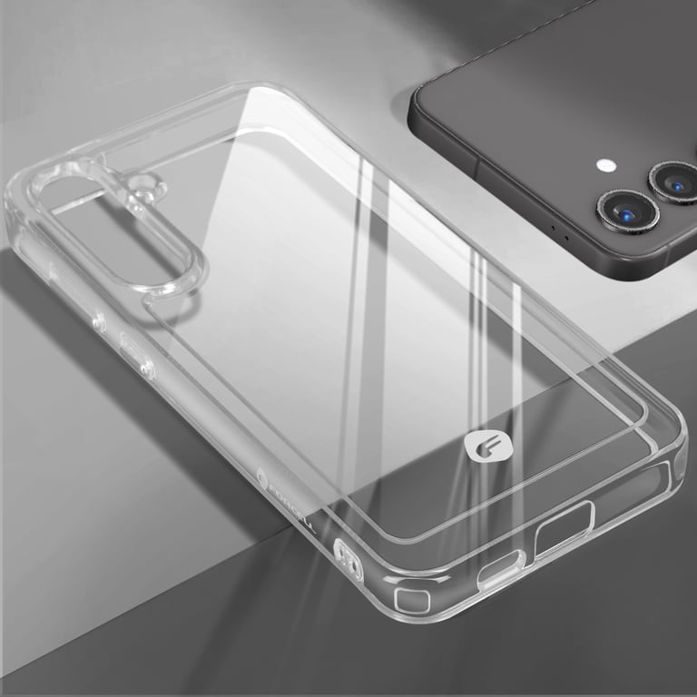 Cover per Galaxy S24 Plus / S25 Plus antishock rigida bordi rialzati
