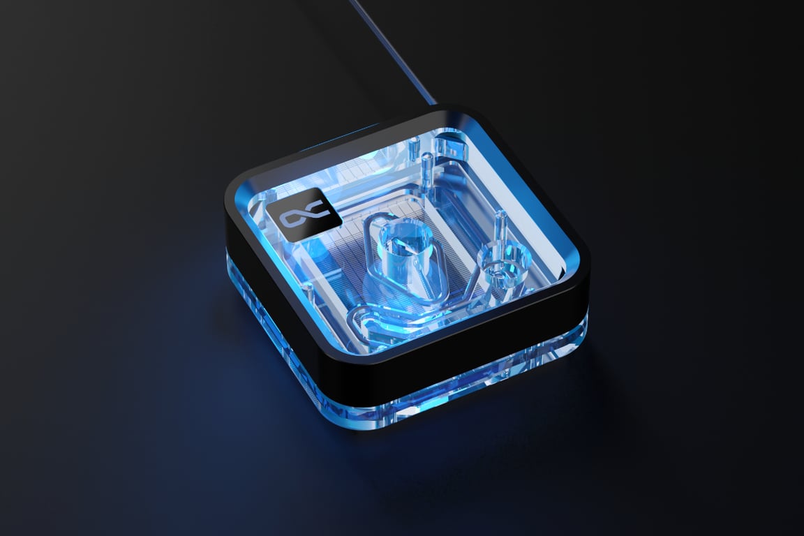 Alphacool Core 1 Lt Aurora Acryl - vue 3