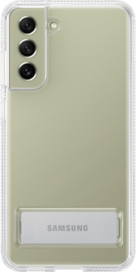 Custodia per Samsung Galaxy S21 FE 5G Translucent con funzione Stand