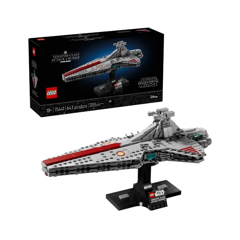 LEGO Star Wars Le croiseur d’assaut de classe Venator 75441 - vue 6