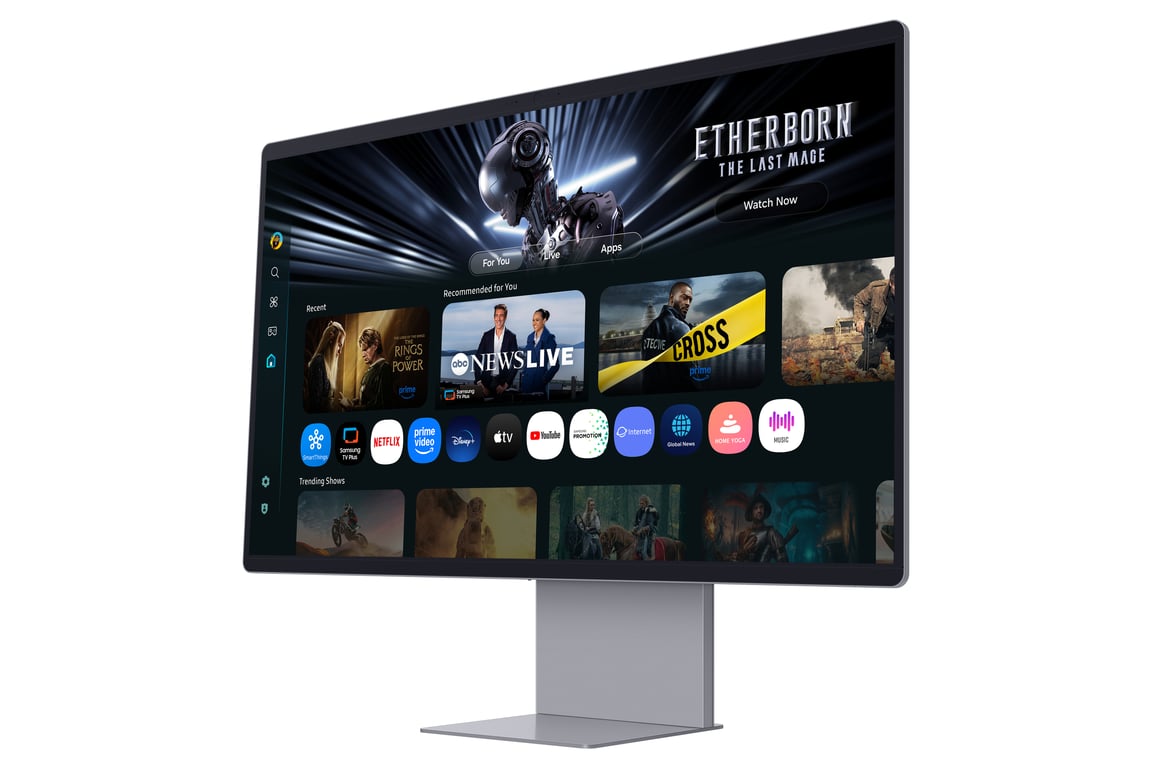 Monitor Gaming Samsung LS32FM902SUXEN 4K Ultra HD - vue 3