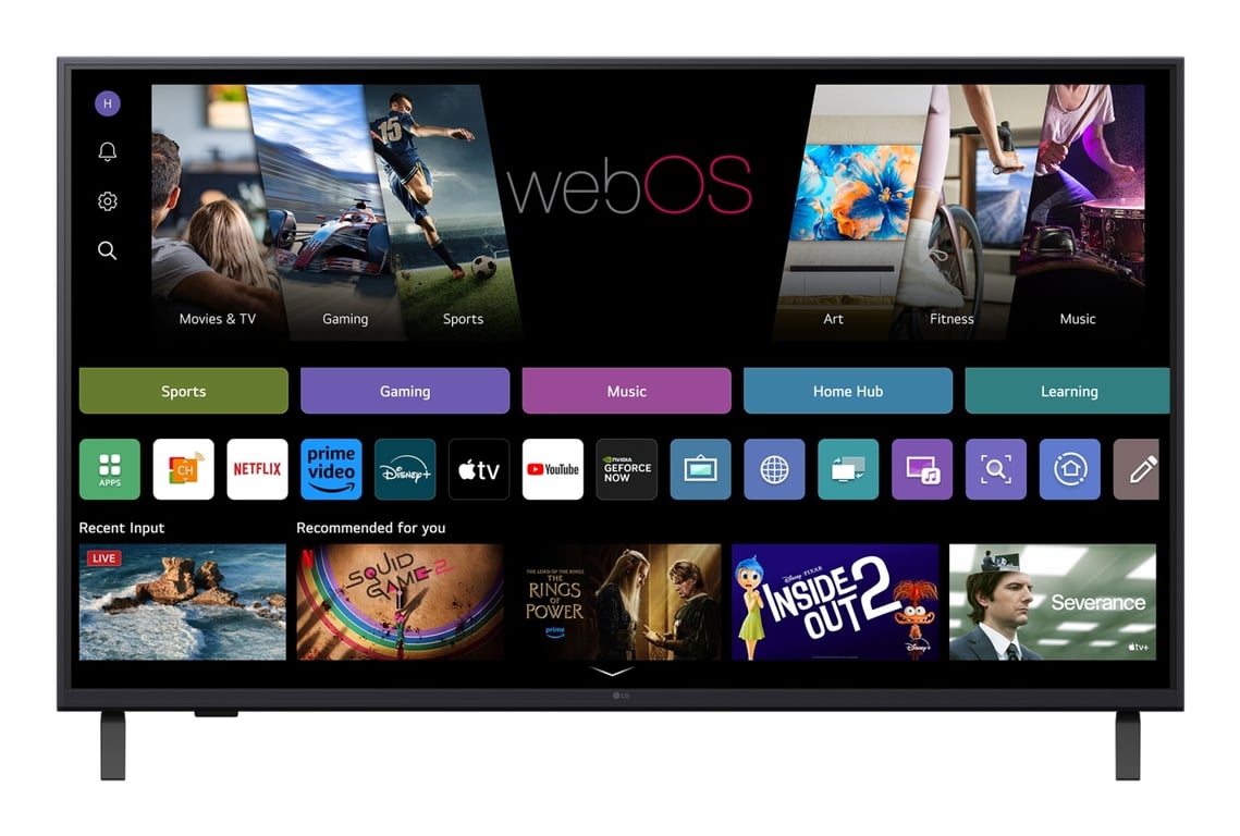 LG TV 43 smart TV LED 4K 43ua74003lb Neuf - vue 3