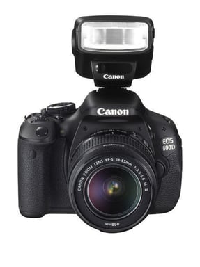 Canon EOS 600D + Kit fotocamera reflex EF-S 18-55 mm 18,7 MP CMOS 5184 x 3456 pixel Nero