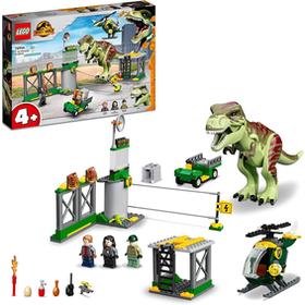 LEGO Jurassic World 76944 'évasion du T Rex - vue 2