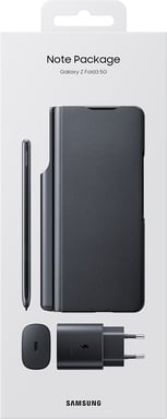 Pack Folio avec S Pen intégré + Chargeur secteur 25W pour Samsung G Z Fold 3 Noir Samsung