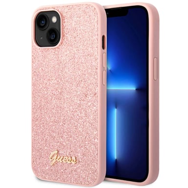 Cover per iPhone 14 TPU Glitter Script