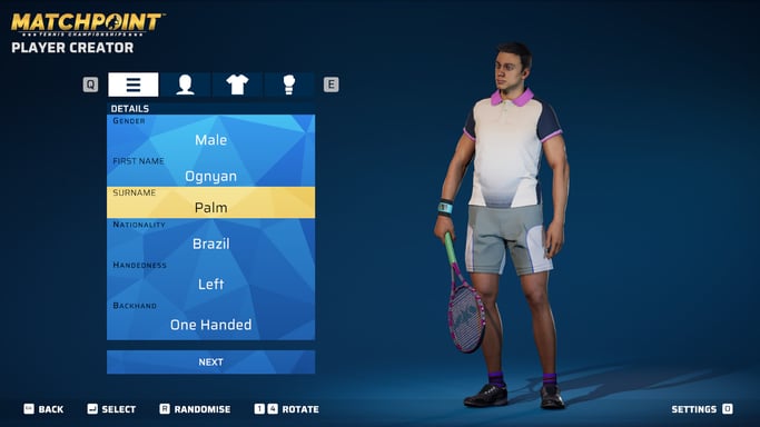 Matchpoint - Campionati di Tennis Edizioni Leggende Gioco PS5