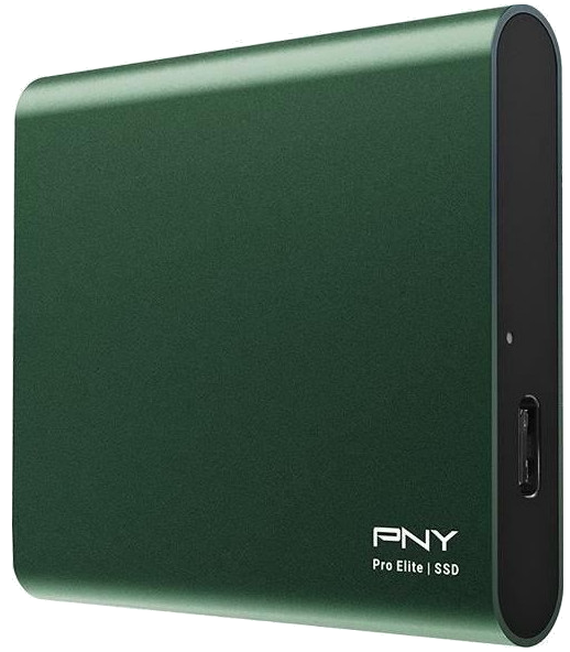 SSD Externe - PNY - Pro Elite in Green Casing - 250 GB - (PSD0CS2060GN-250-RB)