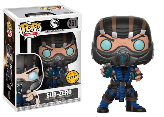 FUNKO Pop! Games: Mortal Kombat: Sub-Zero W/Chase