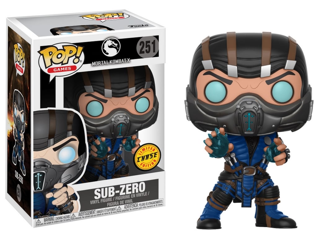 FUNKO Pop! Games: Mortal Kombat: Sub Zero WChase Neuf - vue 1