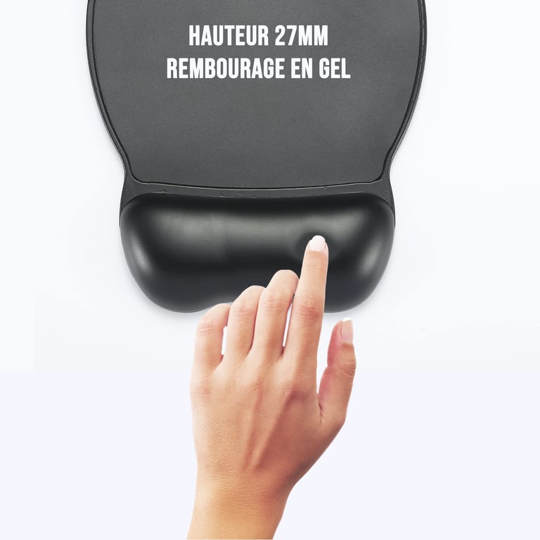 WE Tapis de Repose Poignet Pad en Gel TapisAnti dérapant Haute Qualité Anti tendinite Confort Maximal Accessoires pour Ordinateur Neuf - vue 2