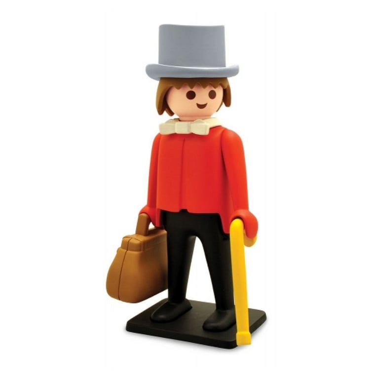 Figurine en Résine Le Gentleman du Far West Collection Vintage Playmobil Neuf
