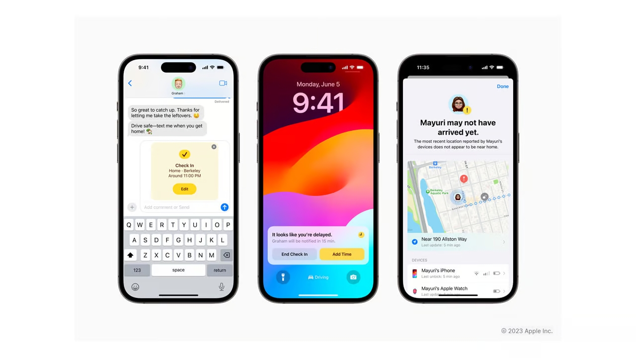 aplicaciones del iphone 15 con el sistema iOS 17
