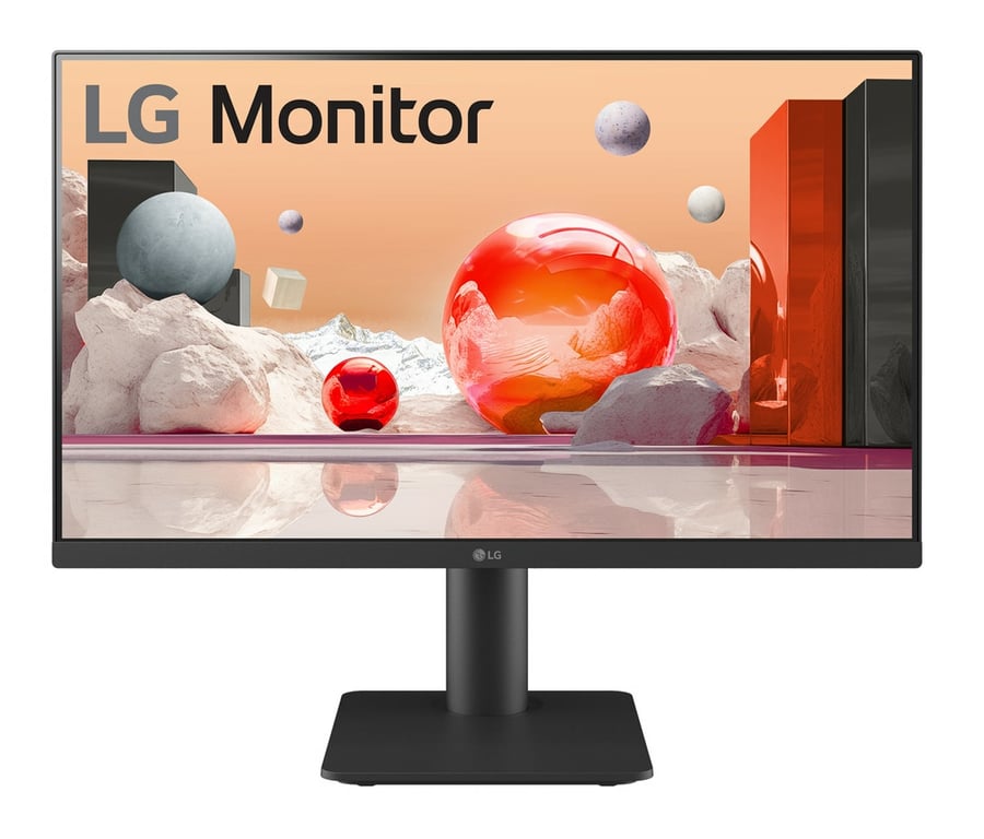 LG 24MS550-B écran plat de PC 60,5 cm (23.8 ) 1920 x 1080 pixels Full HD Noir - Neuf
