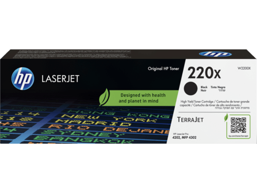 TONER HP W2200X N.220x Nero 7.500PP x M4302fdw M4302dw M4302fdn M4202dn M4202dw