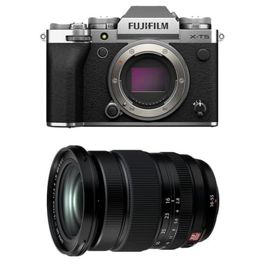 FUJIFILM X-T5 Silver + XF 16-55mm f/2.8 LM WR II