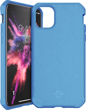 Carcasa reforzada Feronia Bio Terra Azul para iPhone 11 Itskins