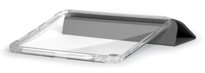 Port Designs 201351 funda para tableta 27,9 cm (11'') Folio con soporte para tarjetas Negro, Transparente