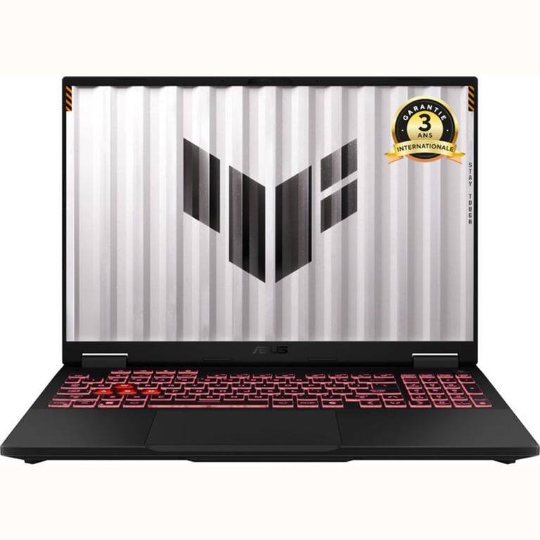 PC Portable Gamer ASUS TUF Gaming A16 TUF608 : Win 11 16 WUXGA RTX 5060 8Go AMD Ryzen 7 260 RAM SSD - vue 2