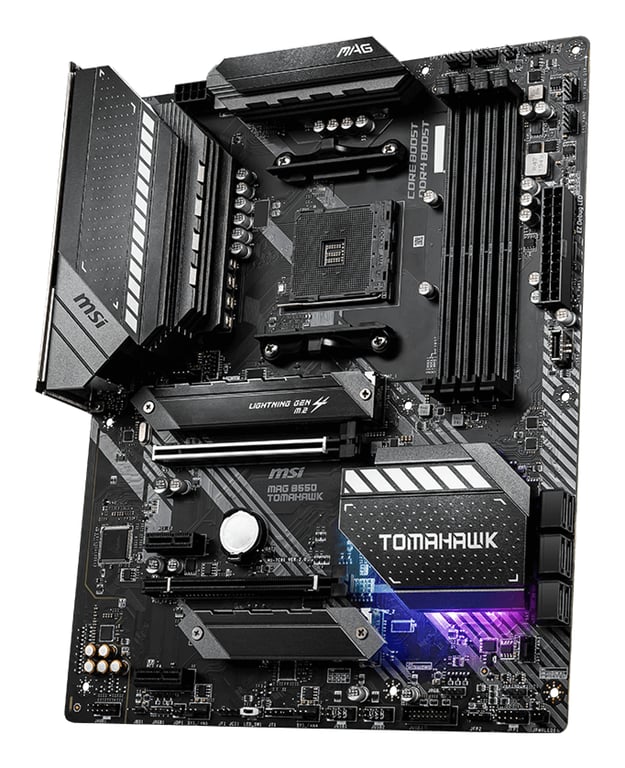MSI MAG B550 Tomahawk AMD B550 Emplacement AM4 ATX - Neuf