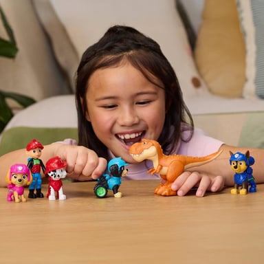Cofanetto Figurine Avventura - La Pat' Patrouille - Il Film Missione Dino - SPINMASTER - A Partire Da 3 Anni