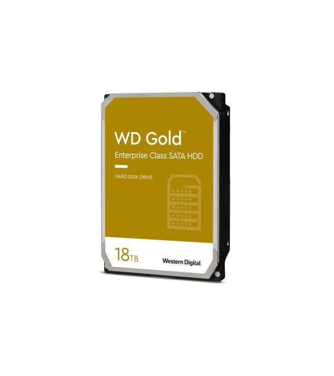 WD Gold™ - Disque dur Interne - 18To - 7200 tr/min - 3.5 (WD181KRYZ)