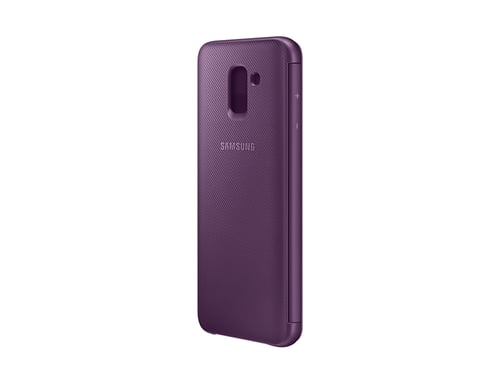 Samsung EF-WJ600 coque de protection pour téléphones portables 14,2 cm (5.6'') Étui avec portefeuille Violet Samsung Galaxy J6 (2018)