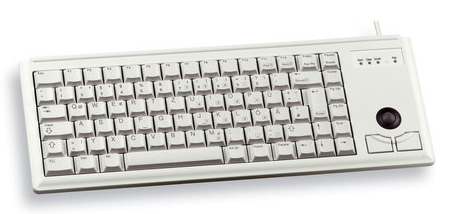 CHERRY G84-4400 teclado Universal USB AZERTY Francés Gris