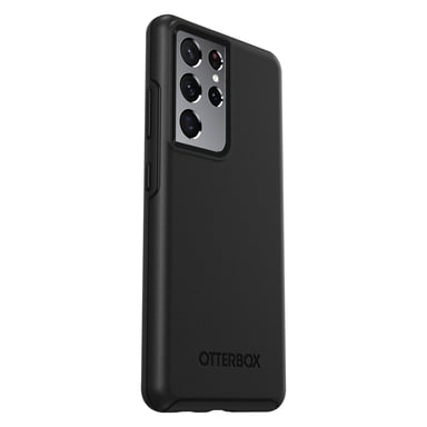OtterBox Symmetry Series pour Samsung Galaxy S21 Ultra 5G, noir - produits livrés sans emballage Samsung Galaxy S21 Ultra 5G