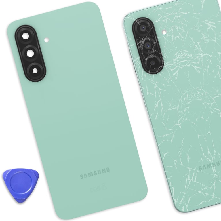 Samsung Cache Batterie Original pour Galaxy A26 avec Adhésif Intégré pâle - vue 3