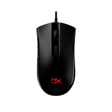 HyperX Pulsefire Core - Ratón para juegos (negro) Ratón ambidiestro USB tipo A óptico de 6200 DPI