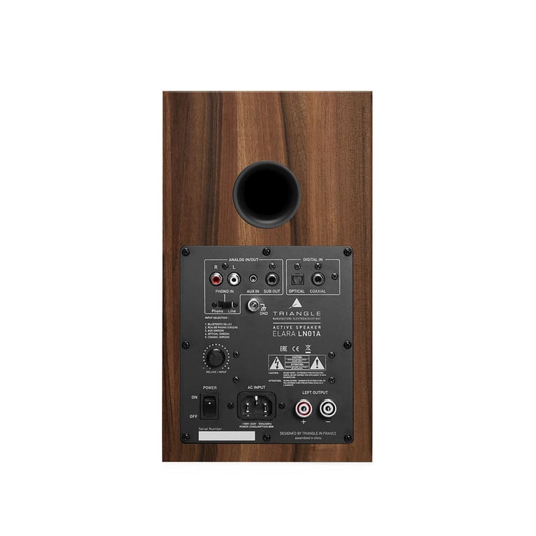 Enceintes connectées Hi Fi Triangle Elara LN01A Chataignier Vendues à la paire - vue 5