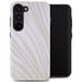 Selencia Coque arrière Vivid pour Samsung Galaxy S23 - Nature Light Brown