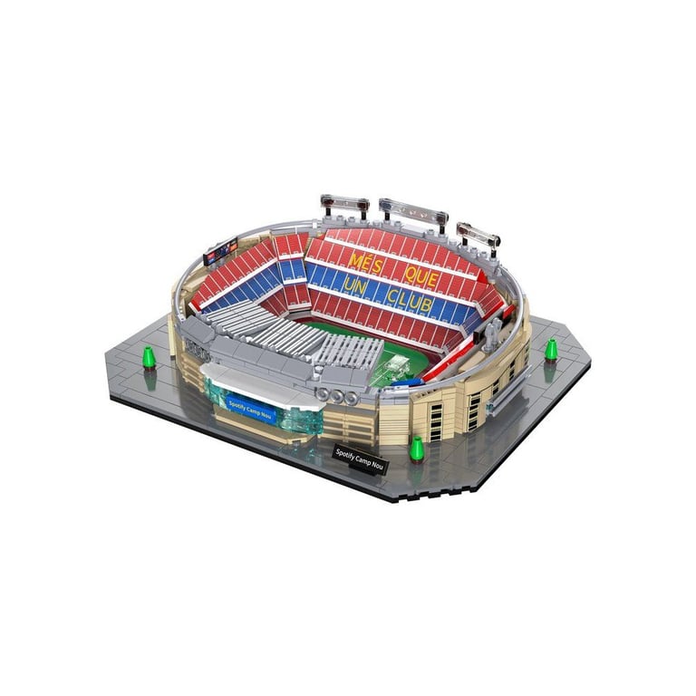CADA Bâtiments Jeu de construction Stade Camp Nou FC Barcelone 728 pièces Dès - vue 3
