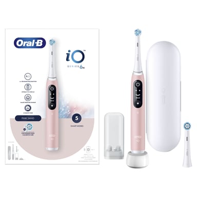 Oral-B iO6N Adulte Beige, Blanc