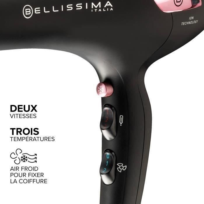 Sèche Cheveux Professionnel Ionique Bellissima - vue 2