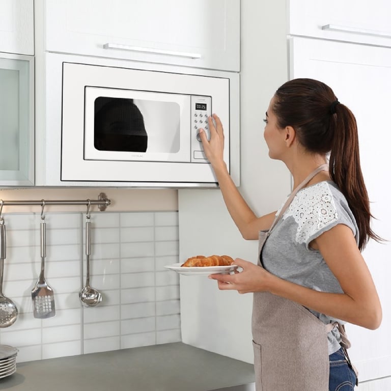CECOTEC 01378 - Micro-ondes encastrable GrandHeat 2000 Built-In White - Neuf