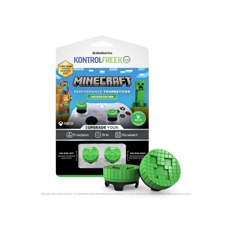 Accessoire manette Minecraft Creeper XBX Kit - vue 2
