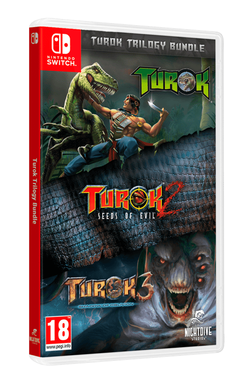 Turok Trilogy Bundle Nintendo Switch - Neuf
