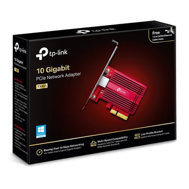 Tarjeta de red interna Ethernet 10000 Mbit/s TP-Link TX401