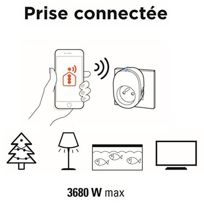 Prise connectée SmartPlug SCS SENTINEL - vue 3