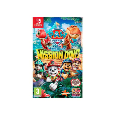 Gioco Nintendo Switch Outright Games PAW Patrol La Pat'Patrouille Mission Dino Avventura mondo aperto solo o coop