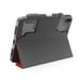 STM Funda con cierre para Ipad 10,9'' Dux Plus reforzado con ranura para Apple Pencil Rojo