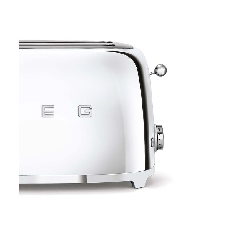 Grille-Pain SMEG TSF02SSEU – 4 Tranches, 1500W, 6 Niveaux de Brunissage - vue 10