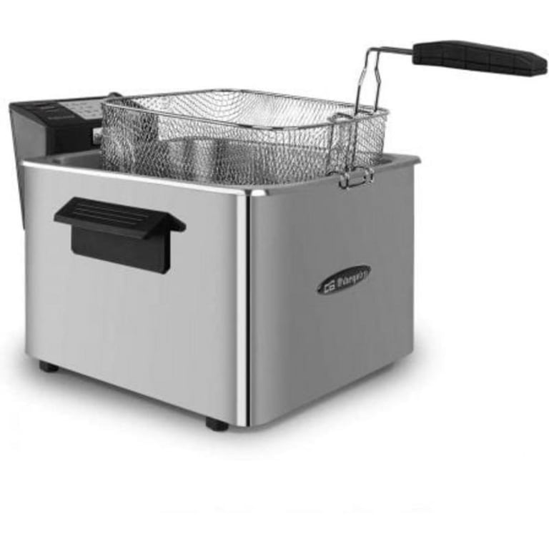 Friteuse Professionnelle Orbegozo FDR 80 – 8L, 3000 W, Inox - vue 5