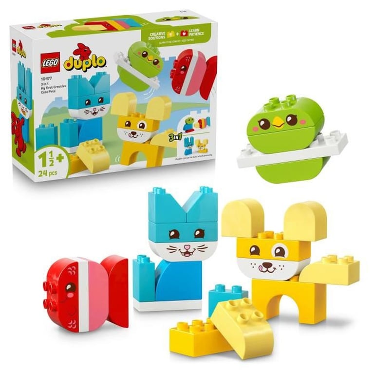 LEGO® DUPLO® My First 10477 Les jolis animaux créatifs 3 en 1 - vue 1