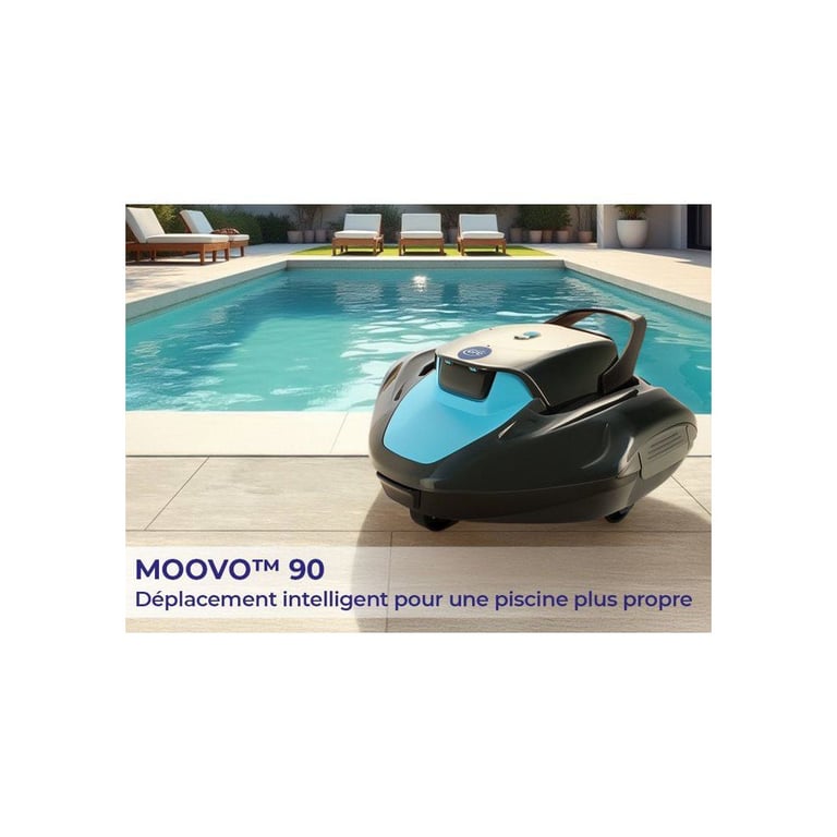 Robot à batterie pour piscines hors sol - vue 2