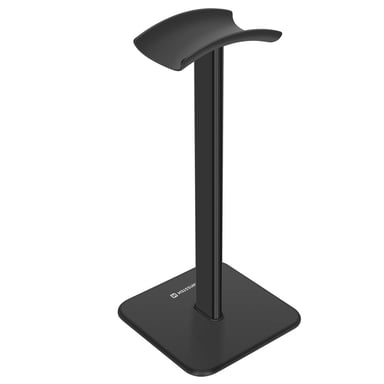 Swissten Soporte de escritorio para auriculares Diseño de Audio Minimalista Negro