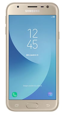 Galaxy J3 (2017) 16 GB, dorado, desbloqueado