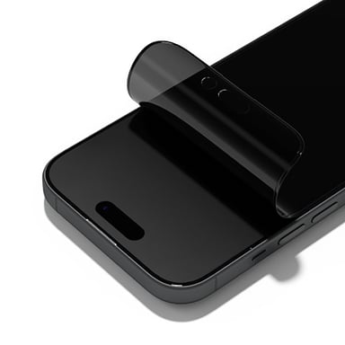 Protezione dello schermo 3D Anti-Spy Soft per iPhone 15 / 16